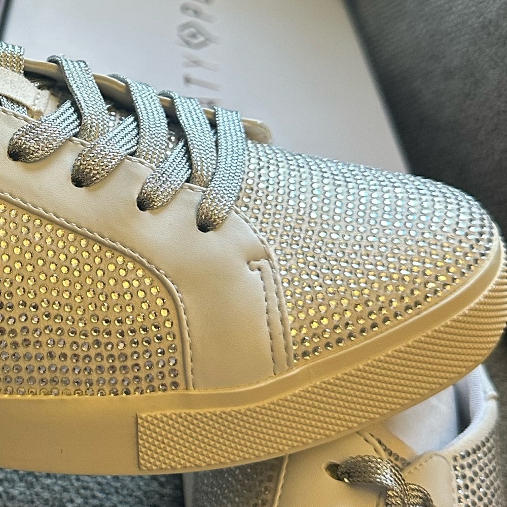 Katy Perry Rhinestone Sneakers - Picture 4 of 5